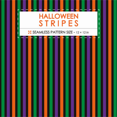 Halloween Stripes Seamless