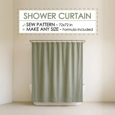 Shower Curtain Sewing Pattern