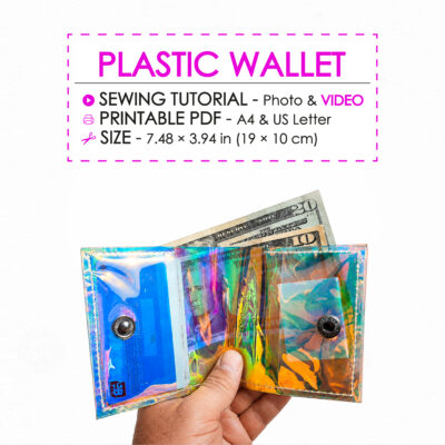 pocket wallet sewing instructions and pattern to print