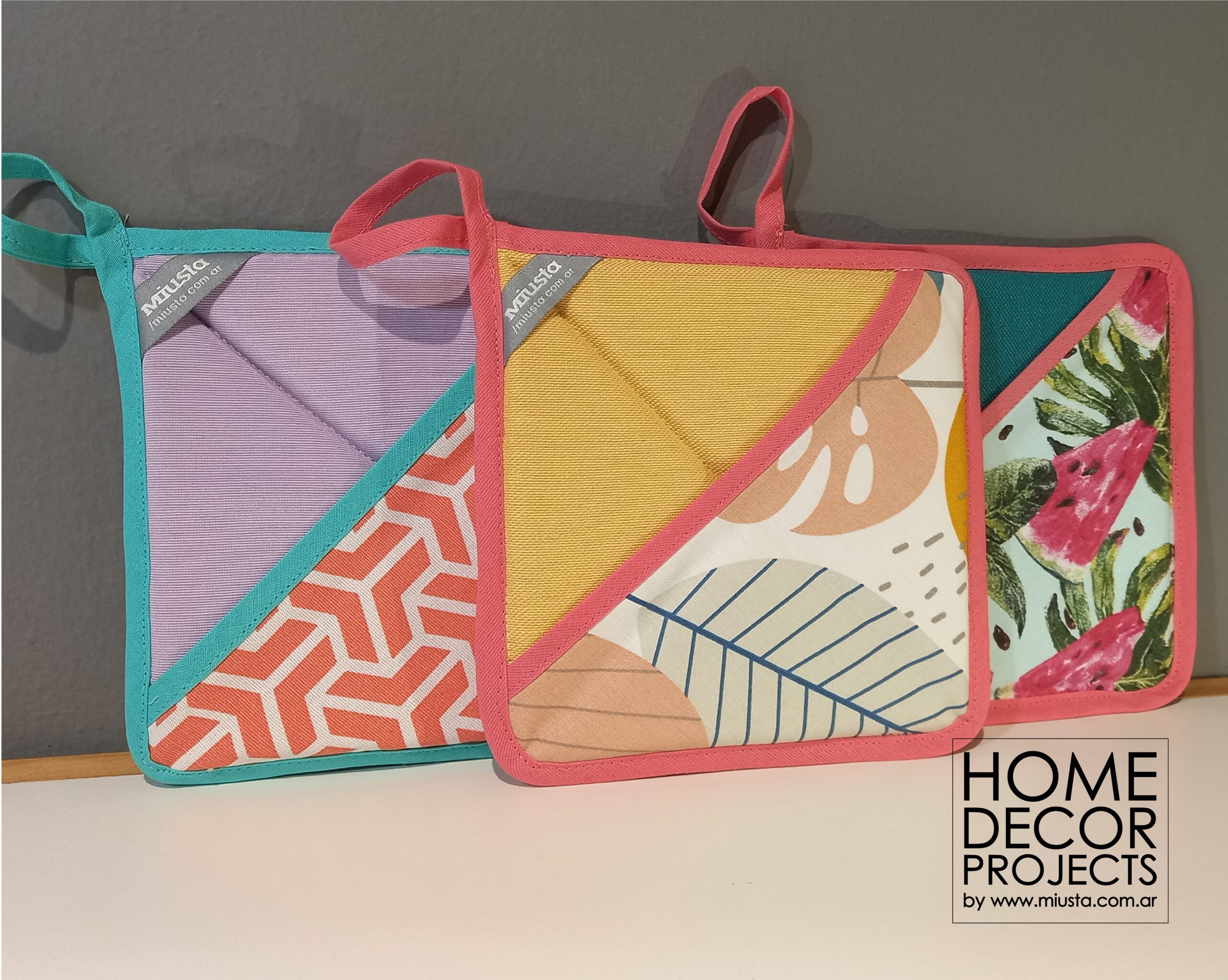Kitchen pot holder sewing tutorial