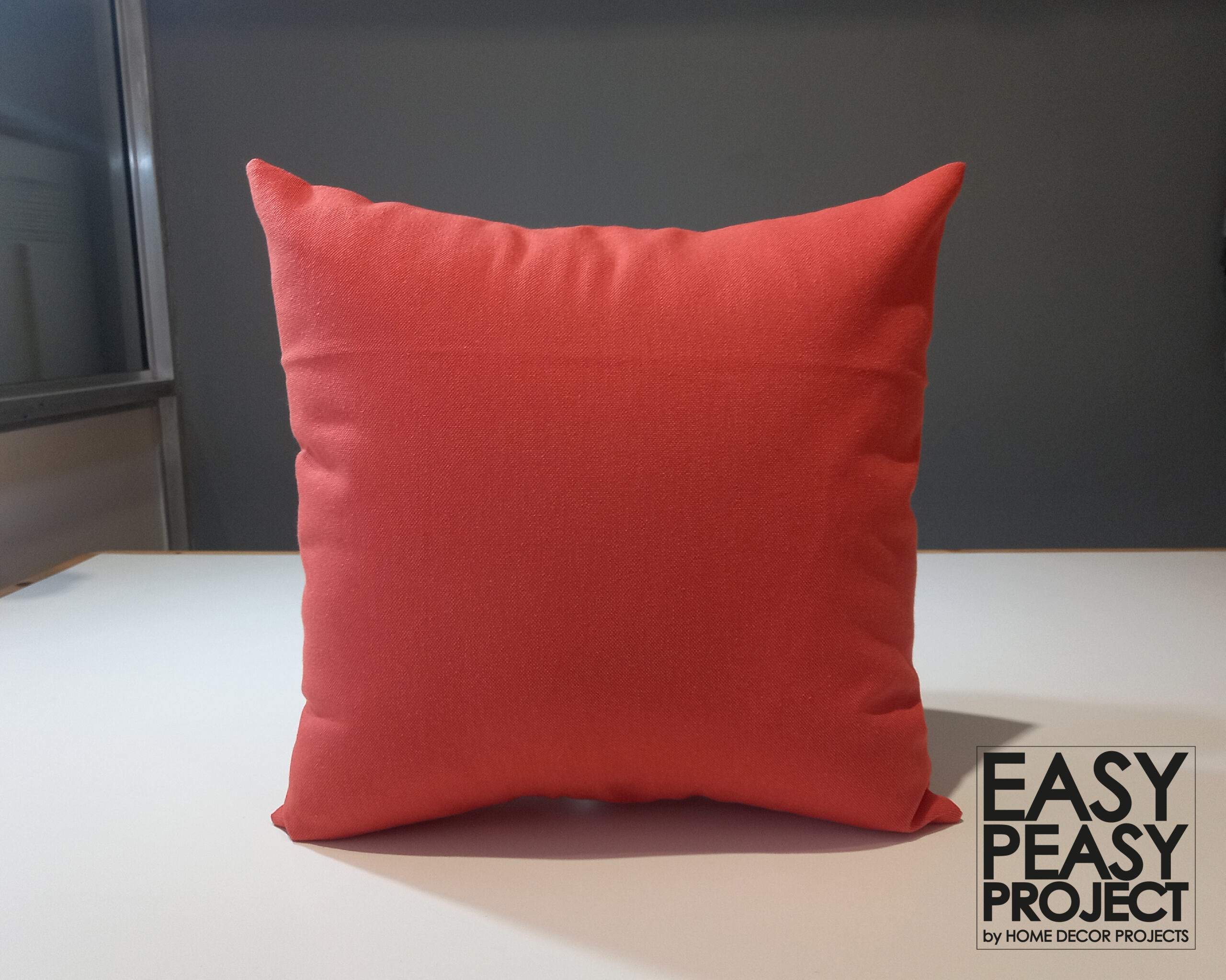 how to sew throw pillow tutorial