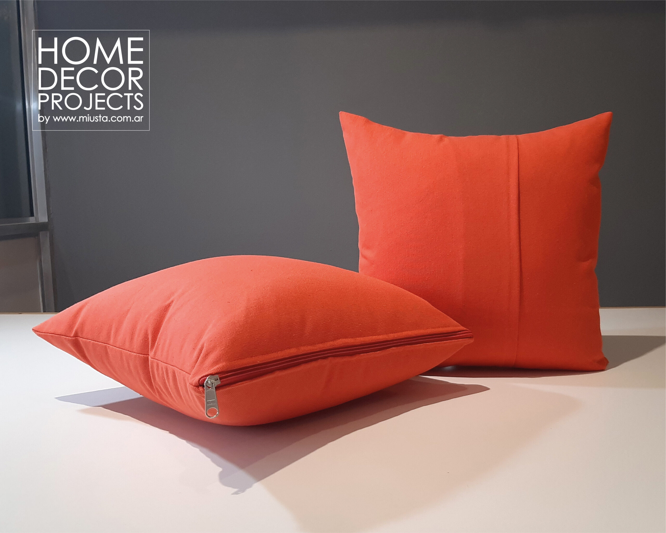 Zipper and envelope closure pillow cover pattern and sewing instructions